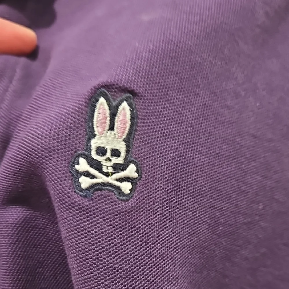 Psycho Bunny Deep Purple Polo Shirt - Picture 2 of 8